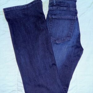 Wide bottom/flare  express jeans